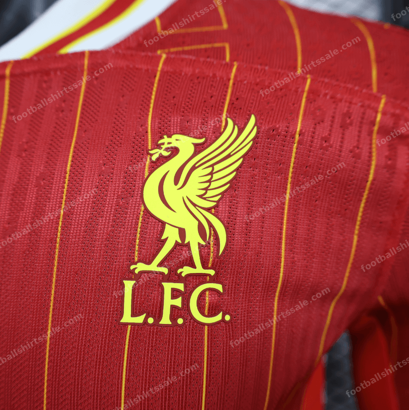 2024/2025 Long Sleeve Player Version Liverpool Home Football Shirt 1:1 Thai Quality - Detail 3