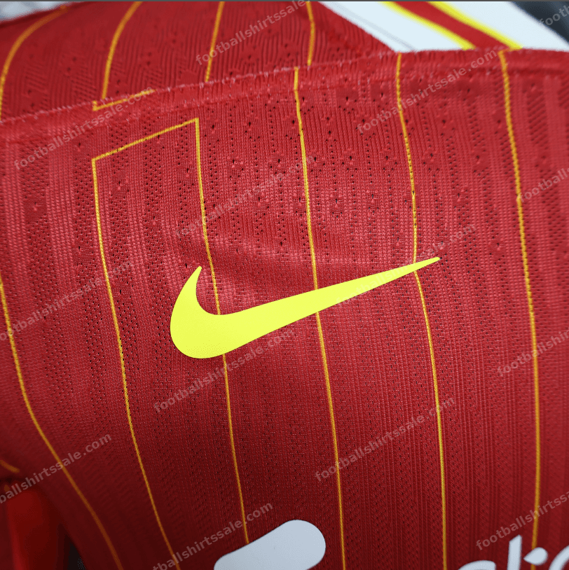 2024/2025 Long Sleeve Player Version Liverpool Home Football Shirt 1:1 Thai Quality - Detail 4