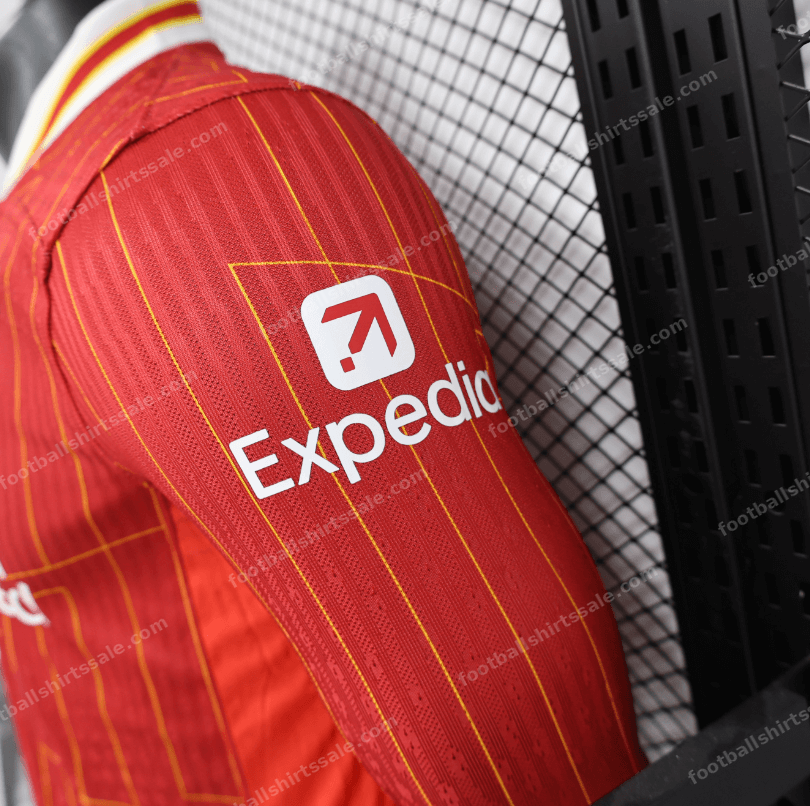 2024/2025 Long Sleeve Player Version Liverpool Home Football Shirt 1:1 Thai Quality - Detail 5
