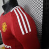 2024/2025 Long Sleeve Player Version Manchester United Home Football Shirt 1:1 Thai Quality - Detail 5
