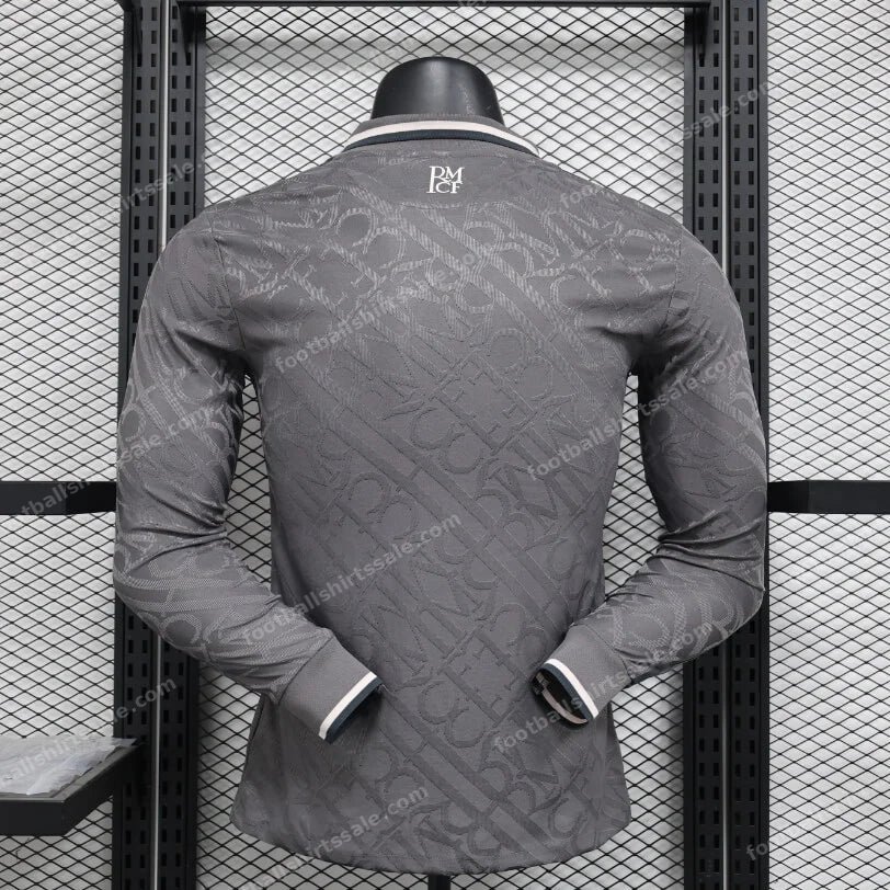 2024/2025 Long Sleeve Player Version Real Madrid Third Away Football Shirt 1:1 Thai Quality - Detail 1