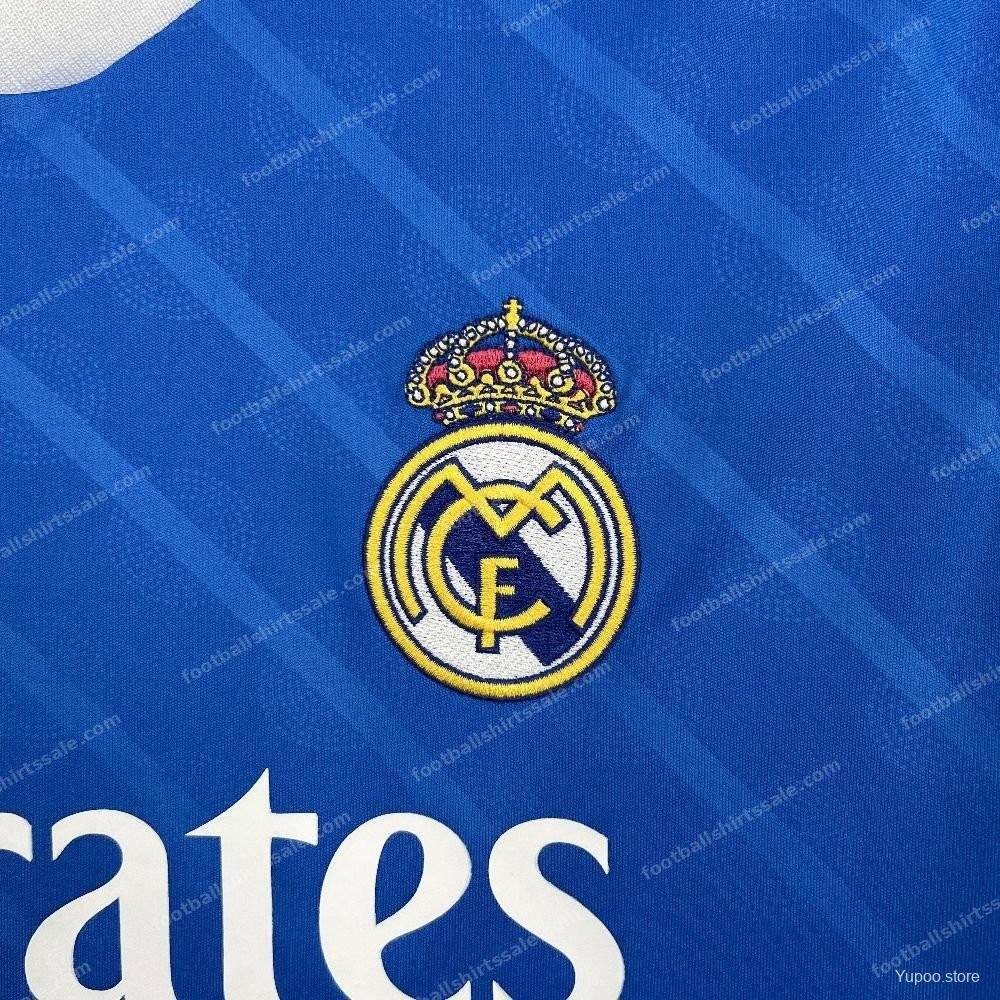 2025/2026 Long Sleeve Real Madrid Third Away Football Shirt - Detail 2