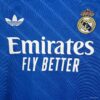 2025/2026 Long Sleeve Real Madrid Third Away Football Shirt - Detail 4