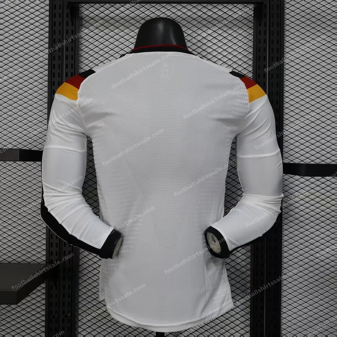 2026 Long Sleeves Player Version Germany Home Football Shirt - Detail 1