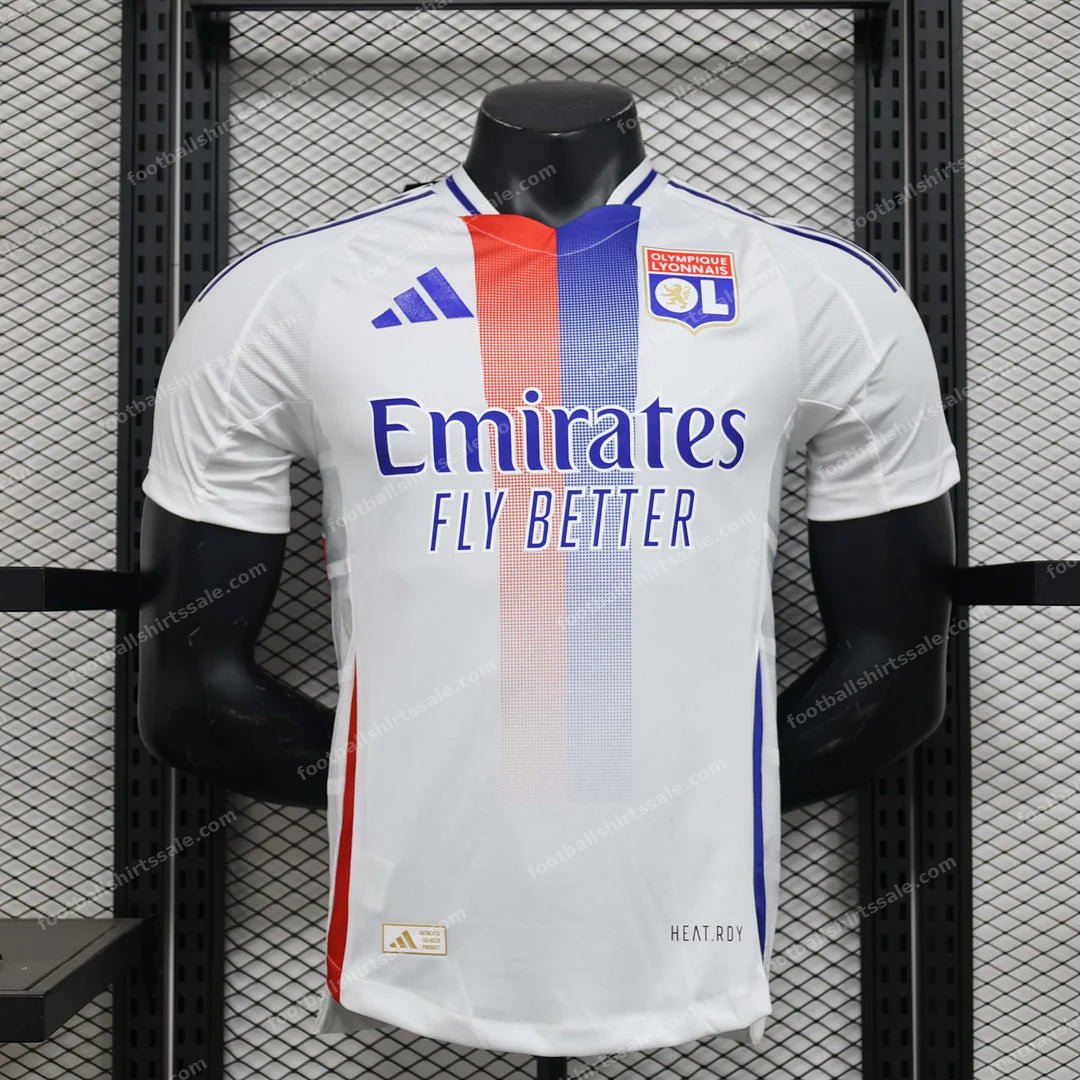 2024/2025 Lyon Home Football Shirt 1:1 Thai Quality – Player Version