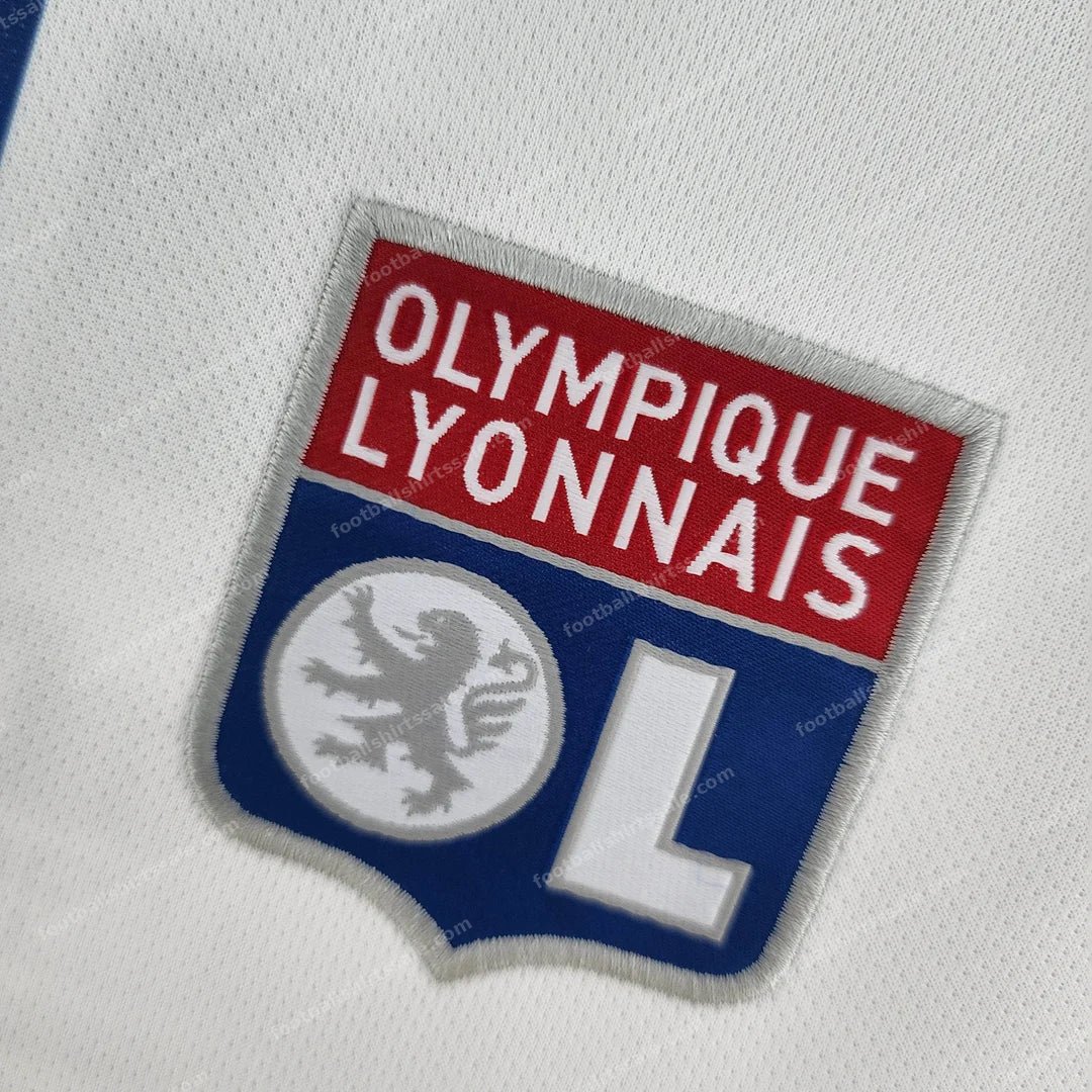 2022/2023 Lyon Home Football Shirt - Detail 6