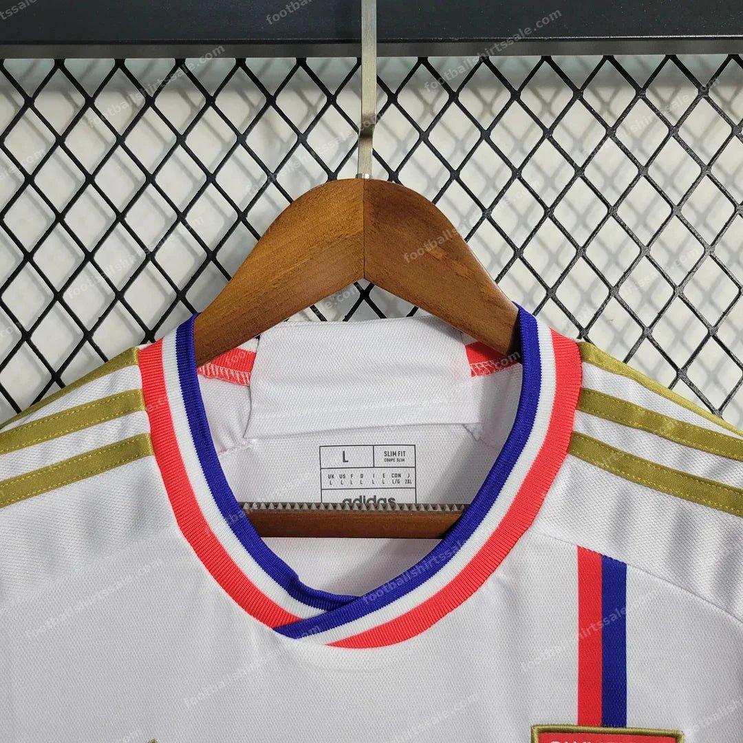 2023/2024 Lyon Home Football Shirt - Detail 5