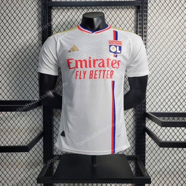 2023/2024 Lyon Home Football Shirt – Player Version