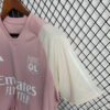 2023/2024 Lyon Training Wear Pink Football Shirt - Detail 6