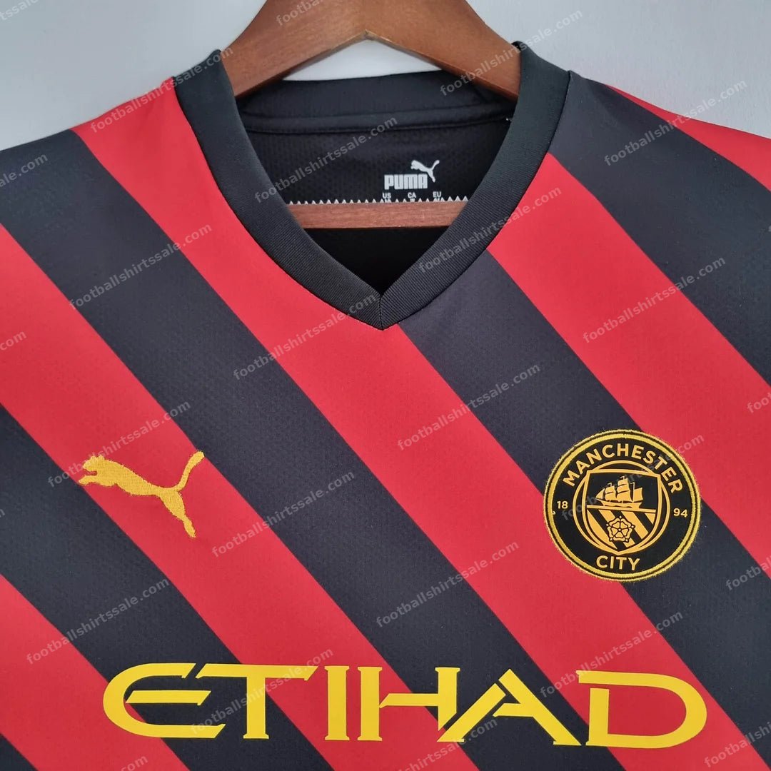 2022/2023 Manchester City Away Football Shirt 1:1 Thai Quality - Detail 2