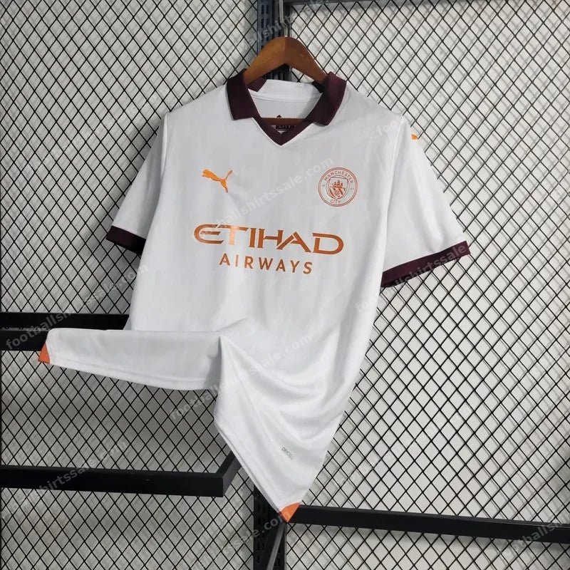 2023/2024 Manchester City Away Football Shirt 1:1 Thai Quality - Detail 1