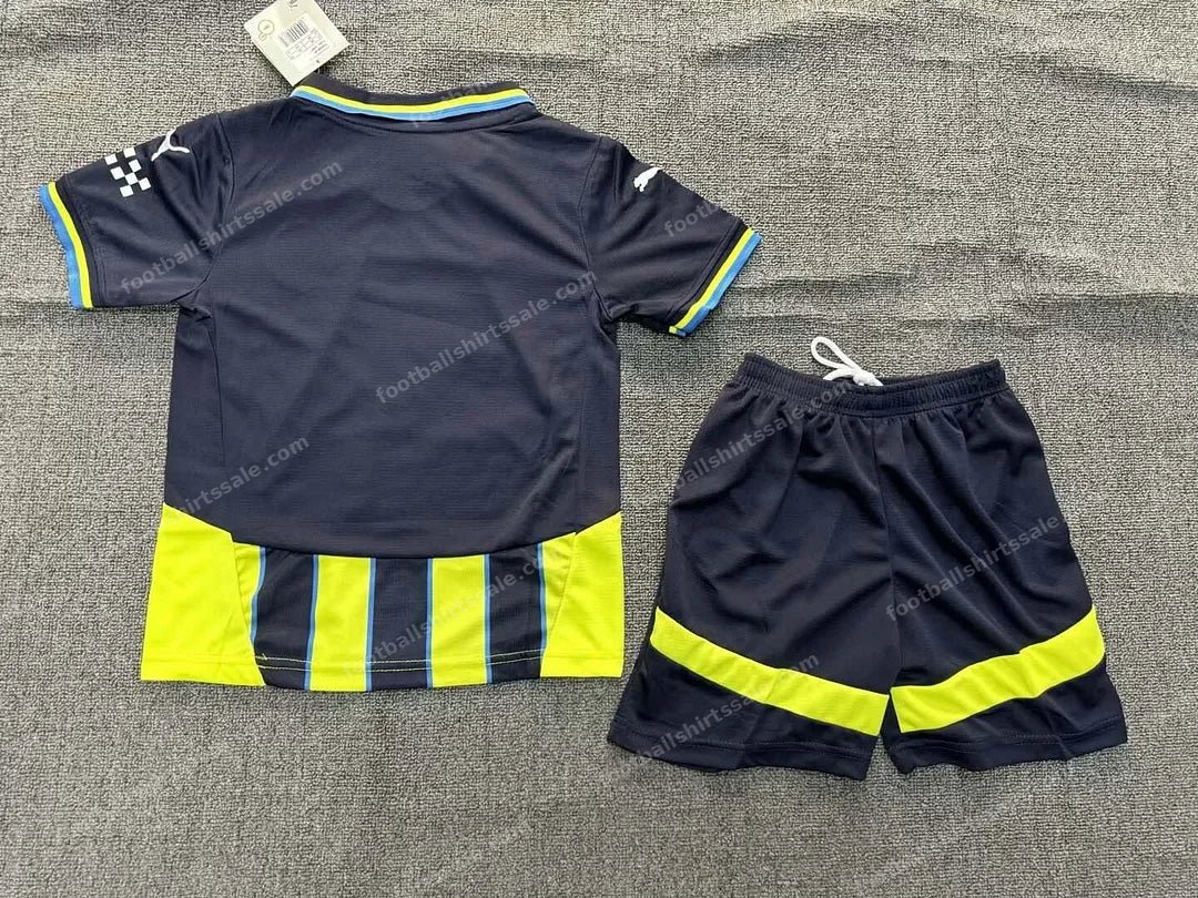 2024/2025 Manchester City Away Football Shirt 1:1 Thai Quality Kids Size - Detail 1