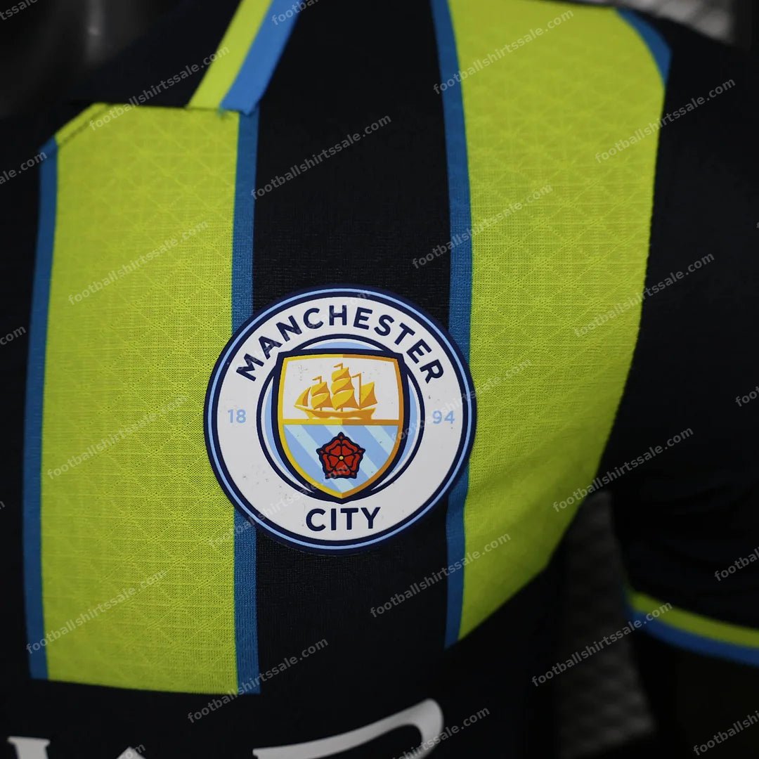 2024/2025 Manchester City Away Football Shirt 1:1 Thai Quality – Player Version - Detail 4