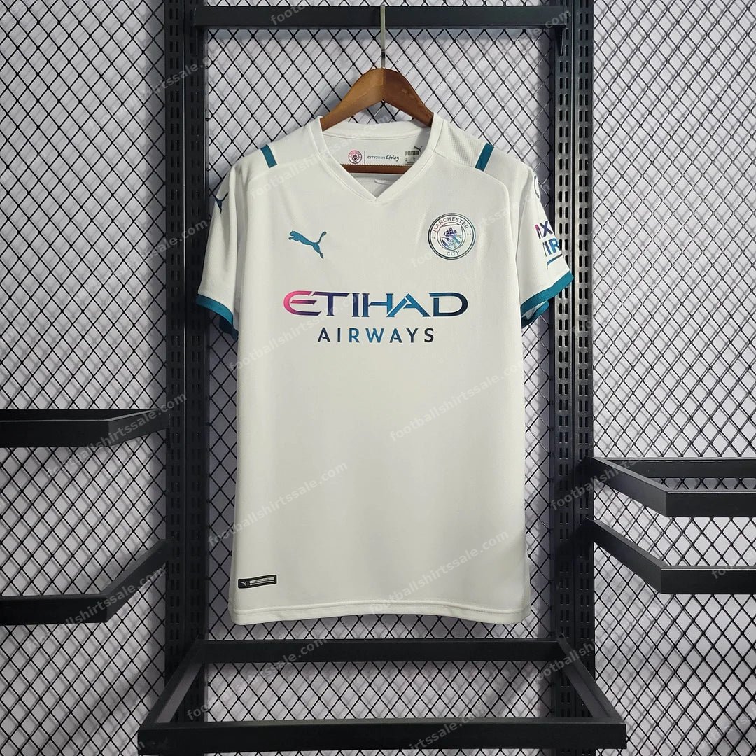 Manchester City Football Shirt 2021/2022 Retro 1:1 Thai Quality Away