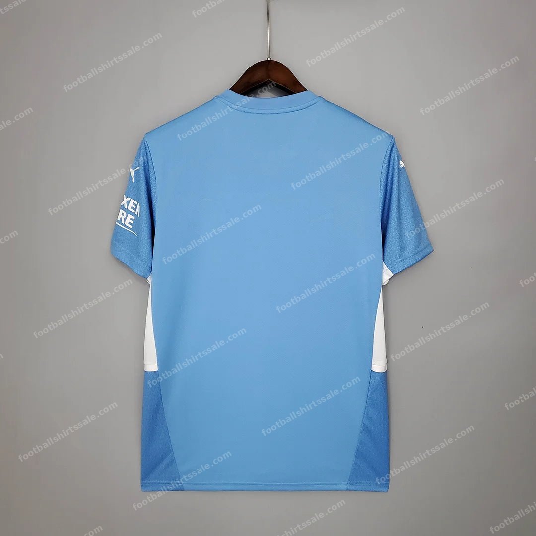 Manchester City Football Shirt 2021/2022 Retro 1:1 Thai Quality Home - Detail 1