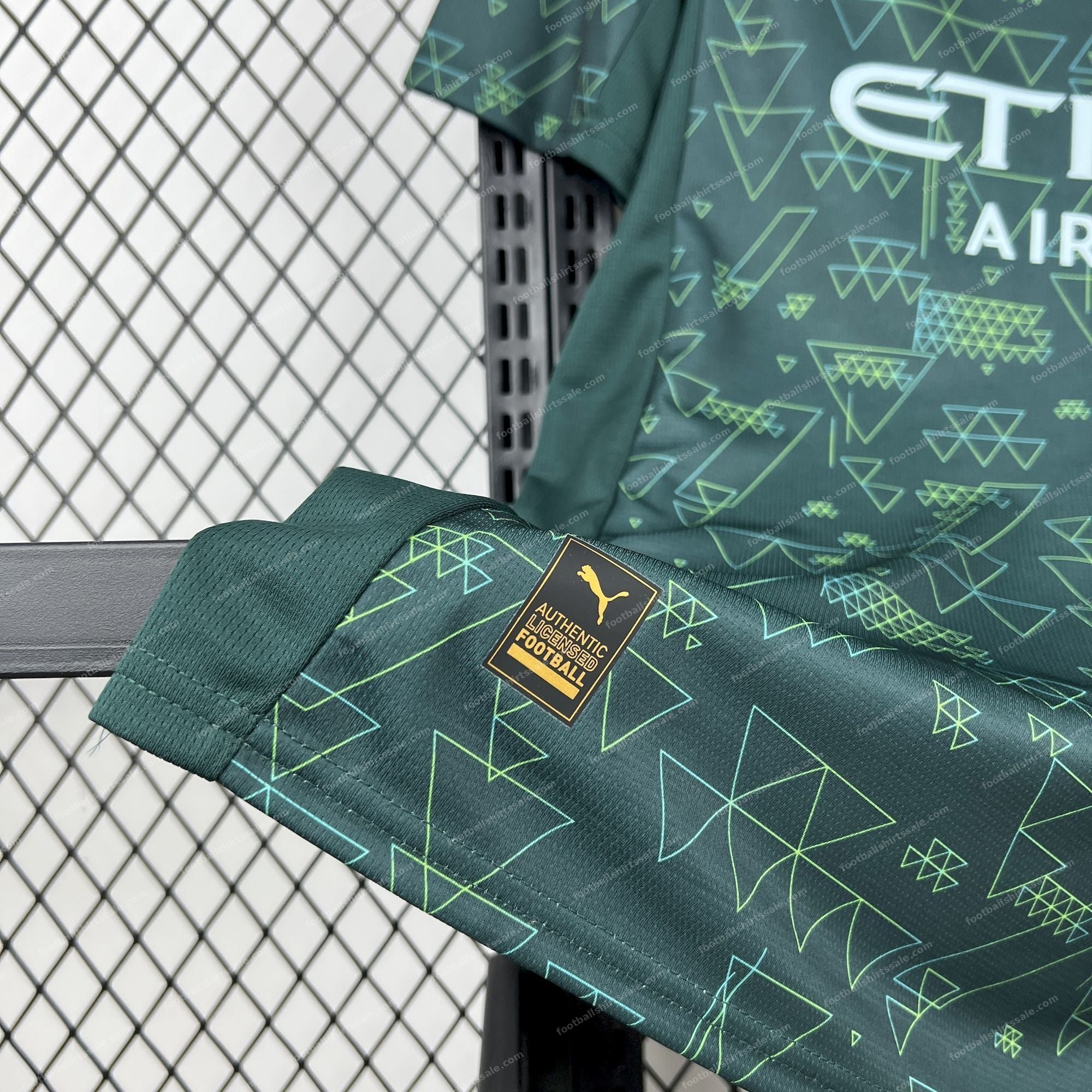 2025/2026 Manchester City Fourth Away Football Shirt - Detail 5