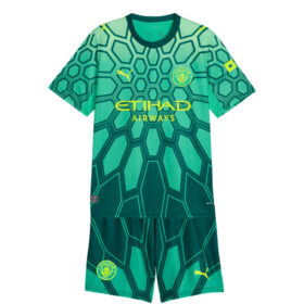Manchester City Goalkeeper Kids Kit 26/27 - Green