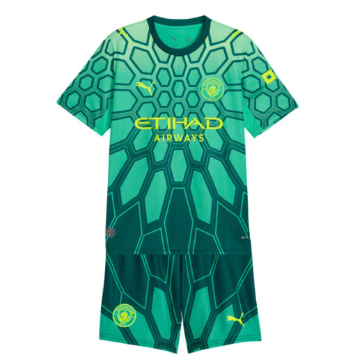 Manchester City Goalkeeper Kids Kit 26/27 - Green