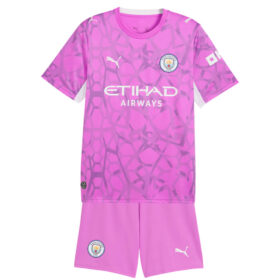 Manchester City Goalkeeper Kids Kit 26/27 - Pink