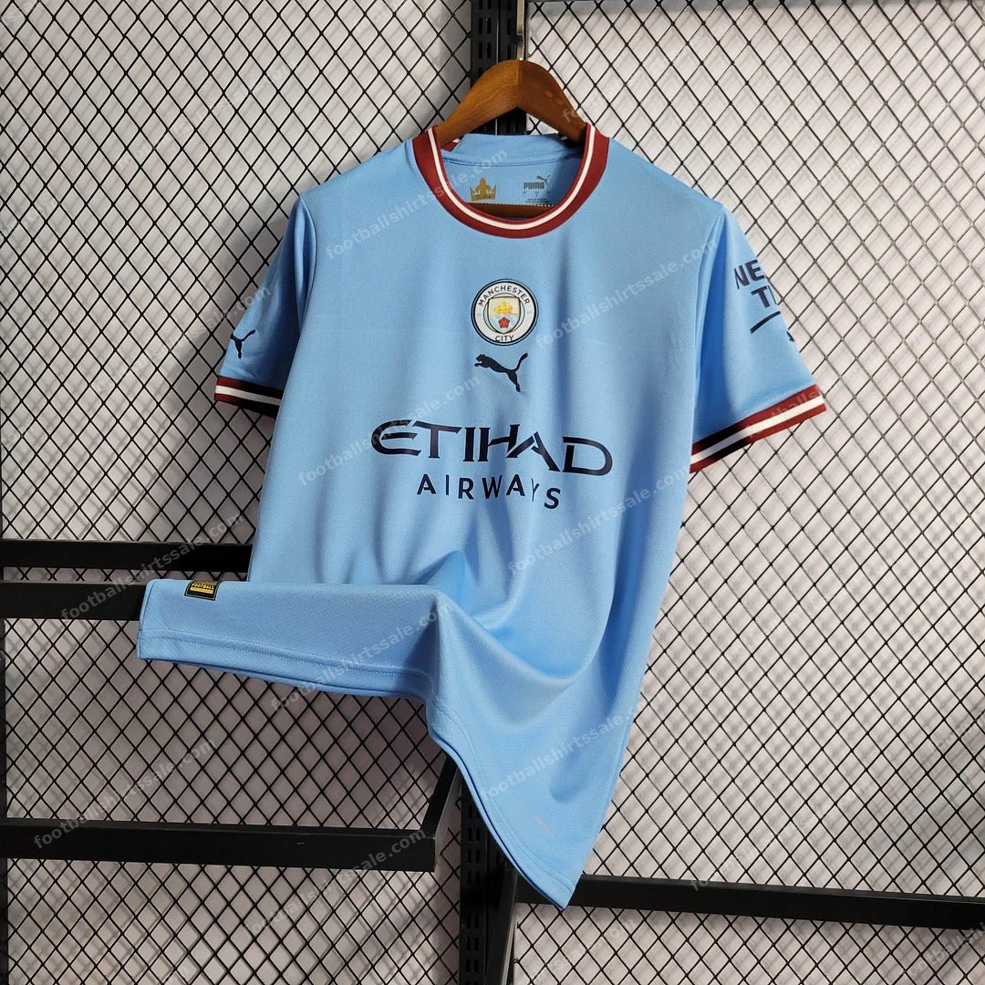 2022/2023 Manchester City Home Football Shirt 1:1 Thai Quality - Detail 2