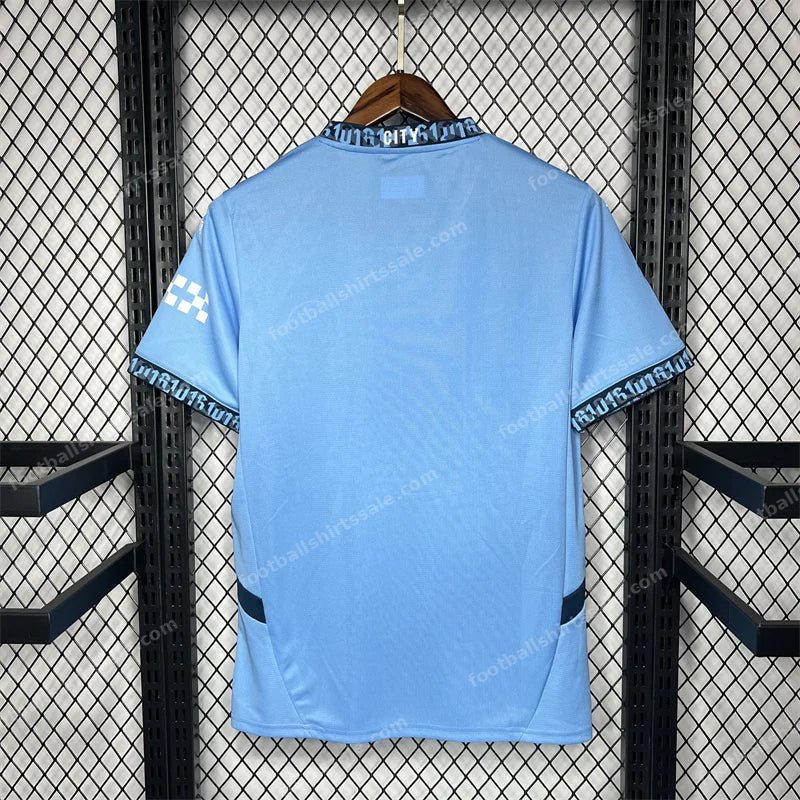 2024/2025 Manchester City Home Football Shirt 1:1 Thai Quality - Detail 1