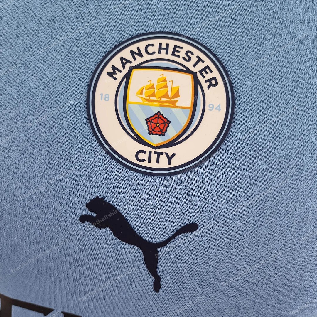 2022/2023 Manchester City Home Football Shirt 1:1 Thai Quality – Player Version - Detail 3