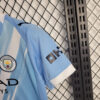 2025/2026 Manchester City Home Football Shirt Kids Size - Detail 4