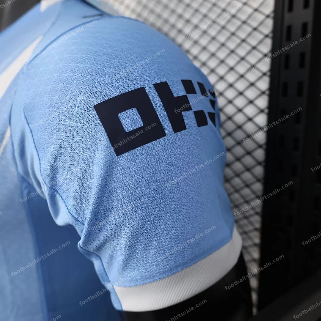 2025/2026 Manchester City Home Football Shirt – Player Version - Detail 5