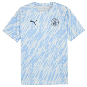 Manchester City Pre Match Training Top - Sky Blue