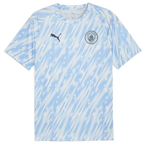 Manchester City Pre Match Training Top – Sky Blue