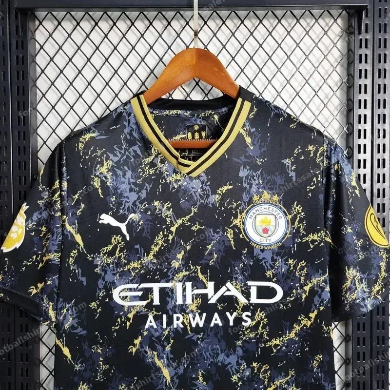 2023/2024 Manchester City Special Edition 1:1 Football Shirt Thai Quality - Detail 3
