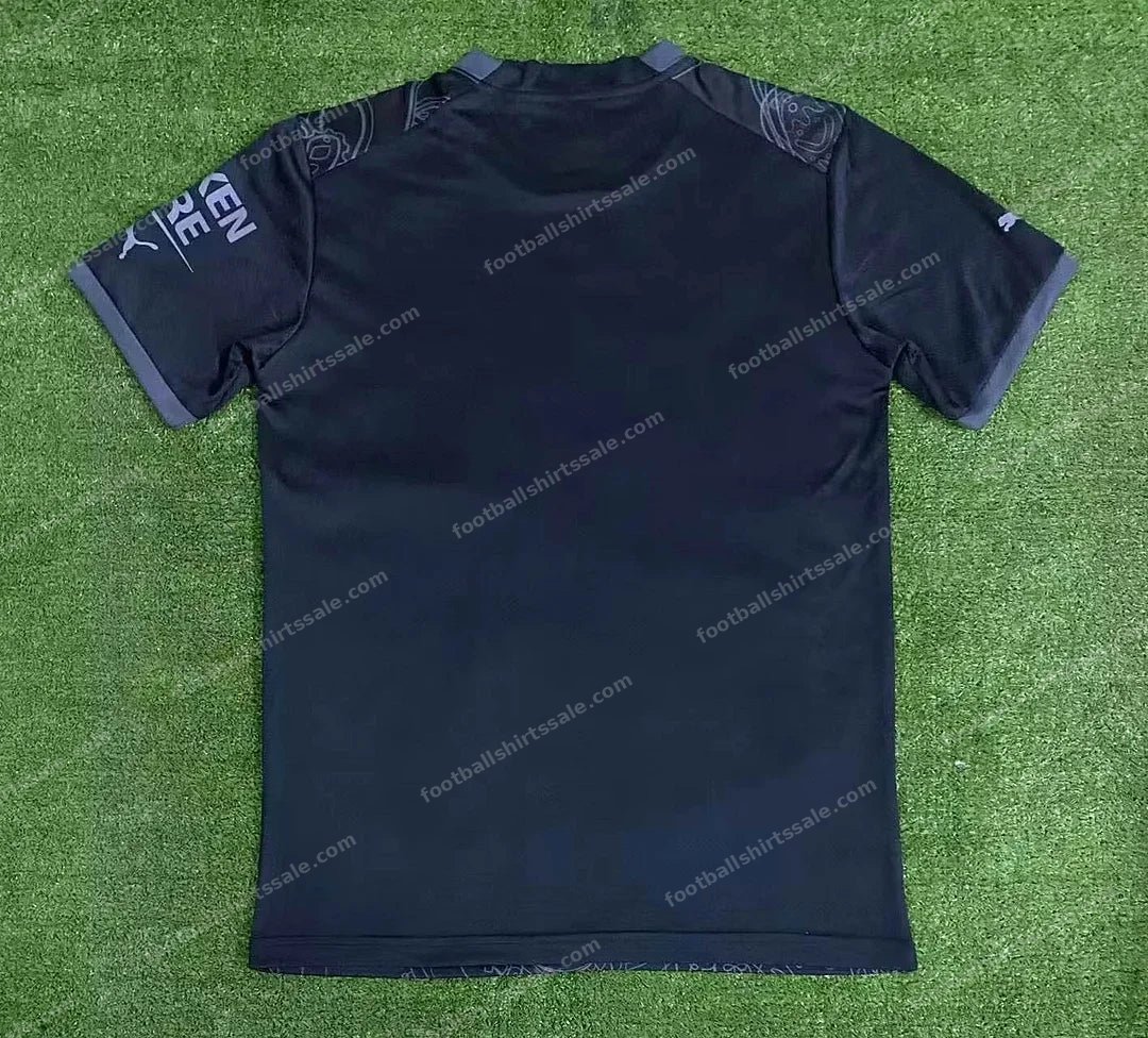 2023/2024 Manchester City Special Edition Black Football Shirt 1:1 Thai Quality - Detail 1