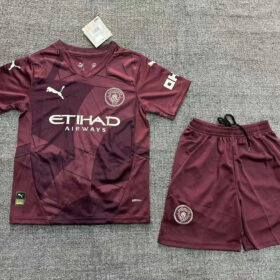 2024/2025 Manchester City Third Away Football Shirt 1:1 Thai Quality Kids Size