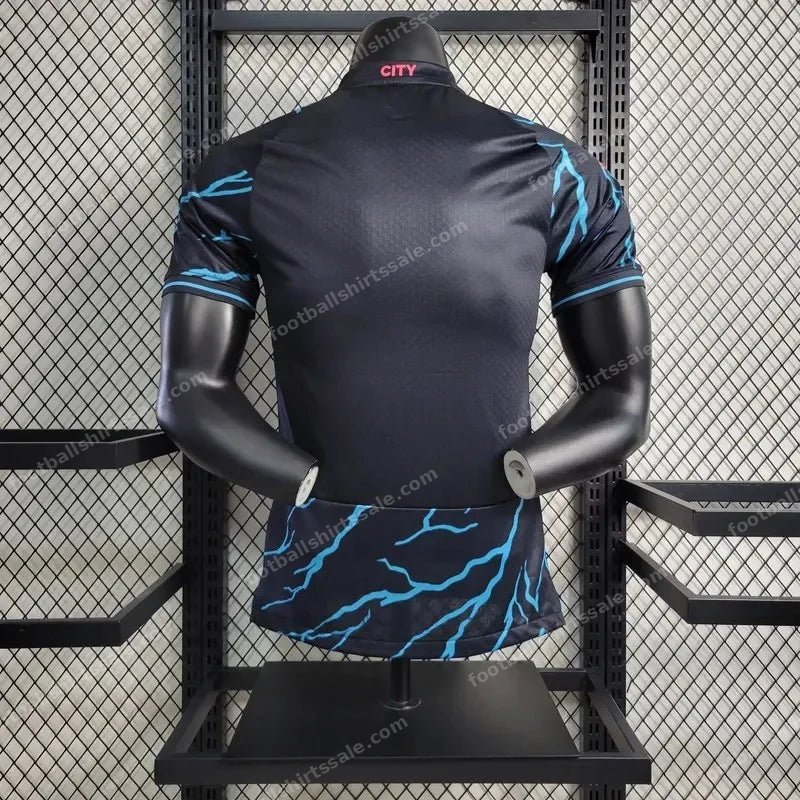2023/2024 Manchester City Third Away Football Shirt 1:1 Thai Quality – Player Version - Detail 1