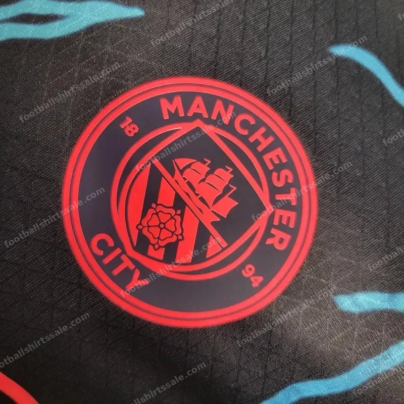 2023/2024 Manchester City Third Away Football Shirt 1:1 Thai Quality – Player Version - Detail 3