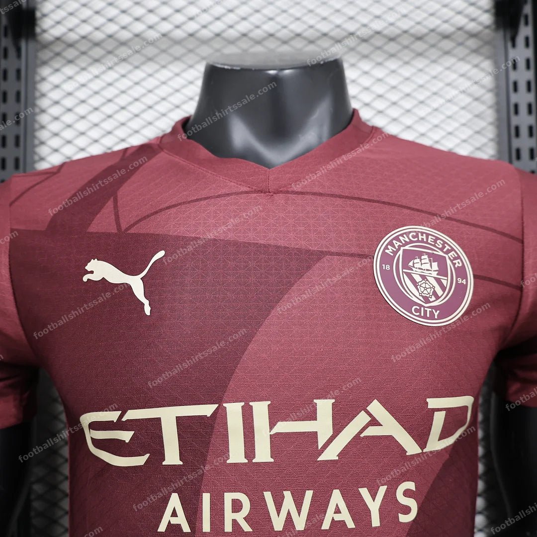 2024/2025 Manchester City Third Away Football Shirt 1:1 Thail Quality – Player Version - Detail 2