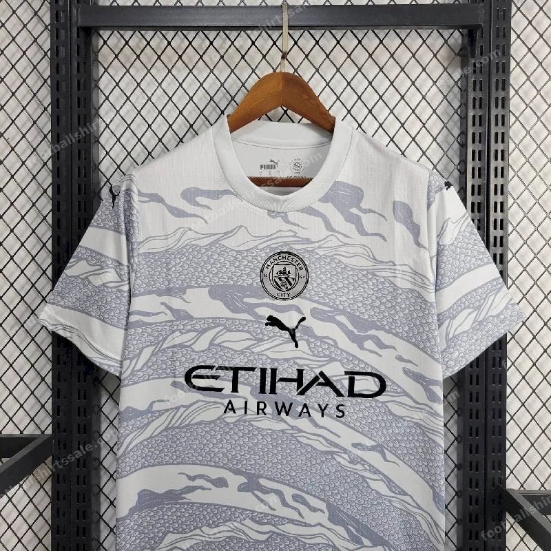 2023/2024 Manchester City Year of the Dragon Jersey Football Shirt 1:1 Thai Quality - Detail 2