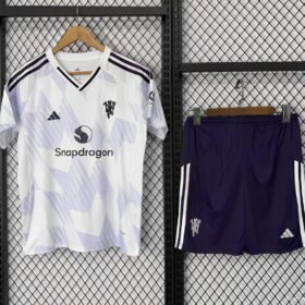 2025/2026 Manchester United Away Football Shirt Kids Size