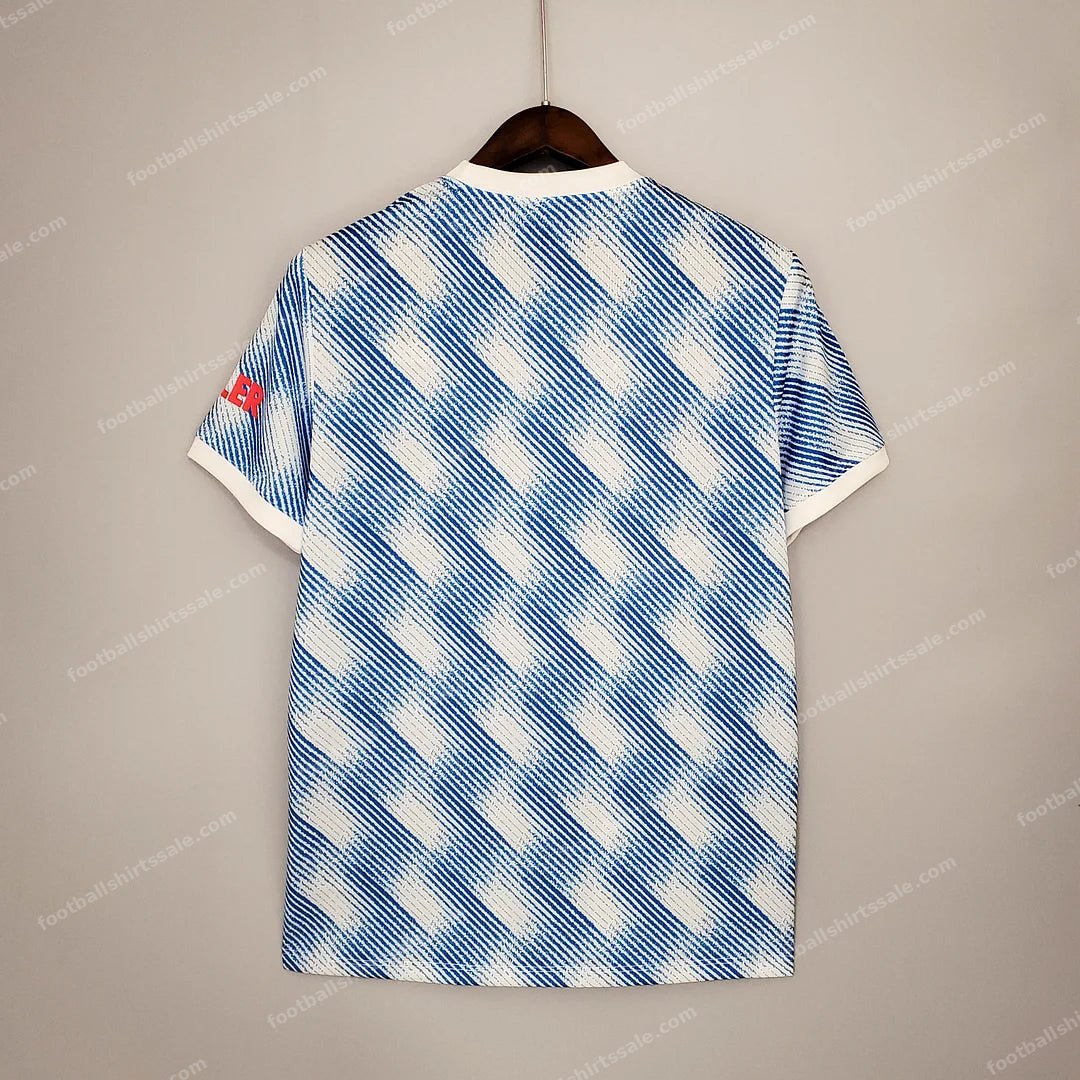 Manchester United Football Shirt Away 2021/2022 Retro 1:1 Thai Quality - Detail 1