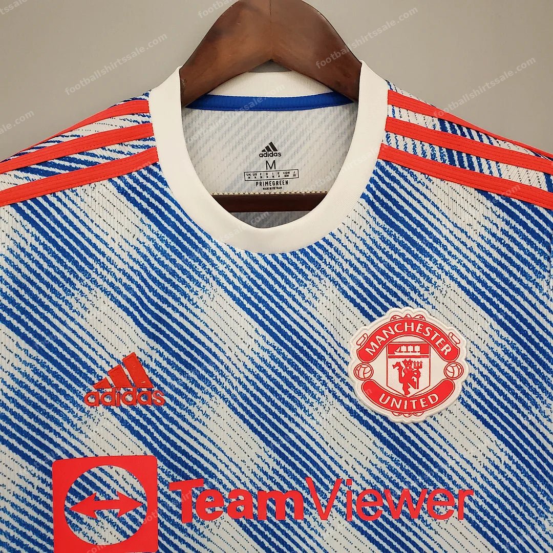 Manchester United Football Shirt Away 2021/2022 Retro 1:1 Thai Quality - Detail 2