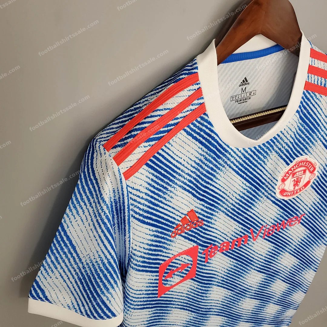 Manchester United Football Shirt Away 2021/2022 Retro 1:1 Thai Quality - Detail 4