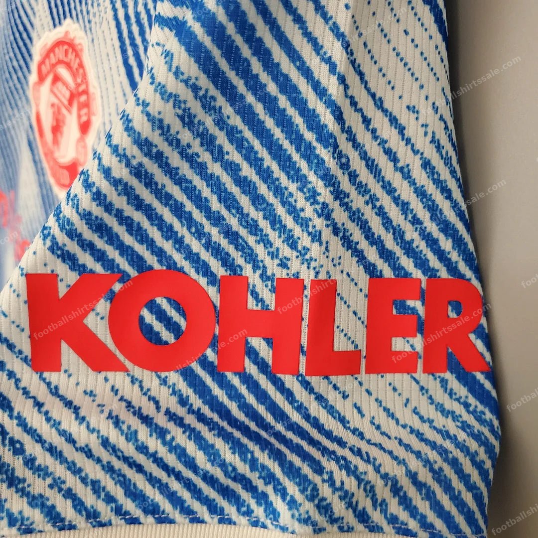 Manchester United Football Shirt Away 2021/2022 Retro 1:1 Thai Quality - Detail 7