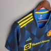 Manchester United Football Shirt Third Away 2021 / 2022 Retro 1:1 Thai Quality - Detail 2