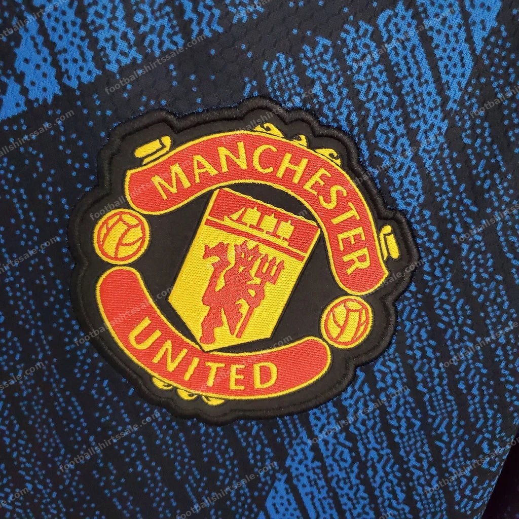 Manchester United Football Shirt Third Away 2021 / 2022 Retro 1:1 Thai Quality - Detail 3