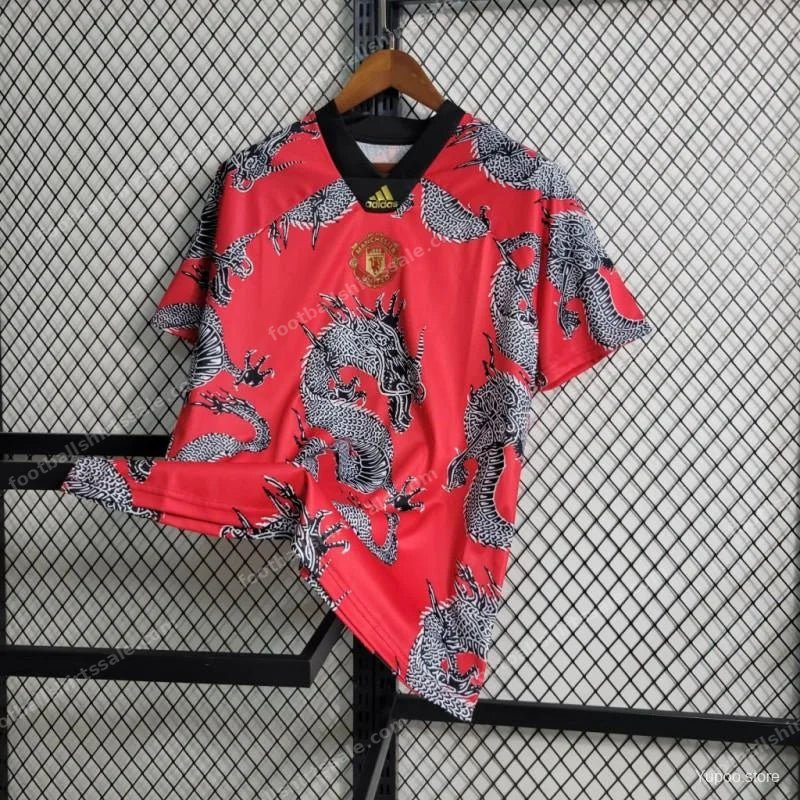 2019/2020 Manchester United Chinese Dragon Football Shirt 1:1 Thai Quality - Detail 2