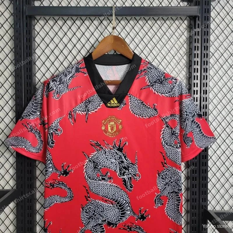 2019/2020 Manchester United Chinese Dragon Football Shirt 1:1 Thai Quality - Detail 3