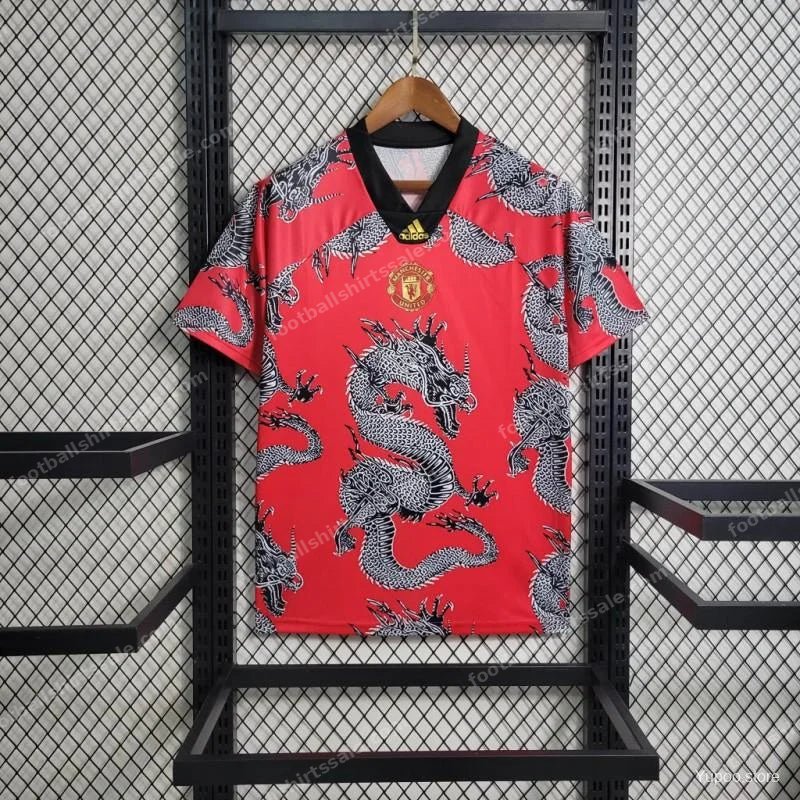 2019/2020 Manchester United Chinese Dragon Football Shirt 1:1 Thai Quality