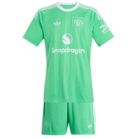 Manchester United Goalkeeper Kids Kit 25/26 - Green