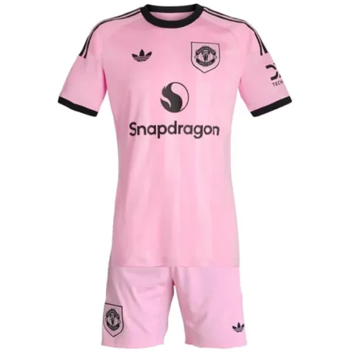 Manchester United Goalkeeper Kids Kit 25/26 - Pink