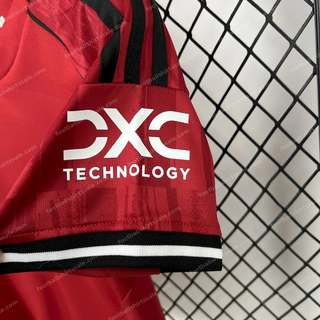 2025/2026 Manchester United Home Football Shirt Kids Size - Detail 3